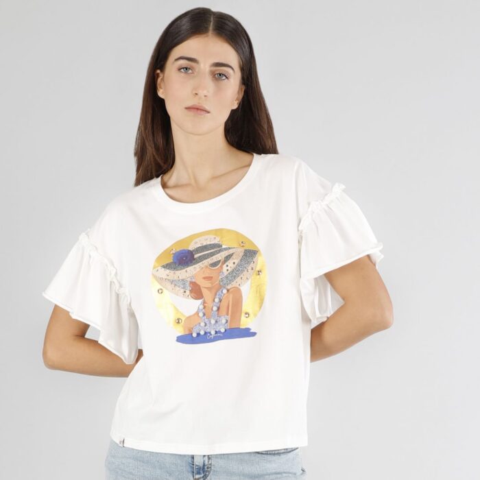 T-shirt con stampa