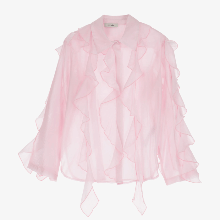 Dixie - Camicia con rouches
