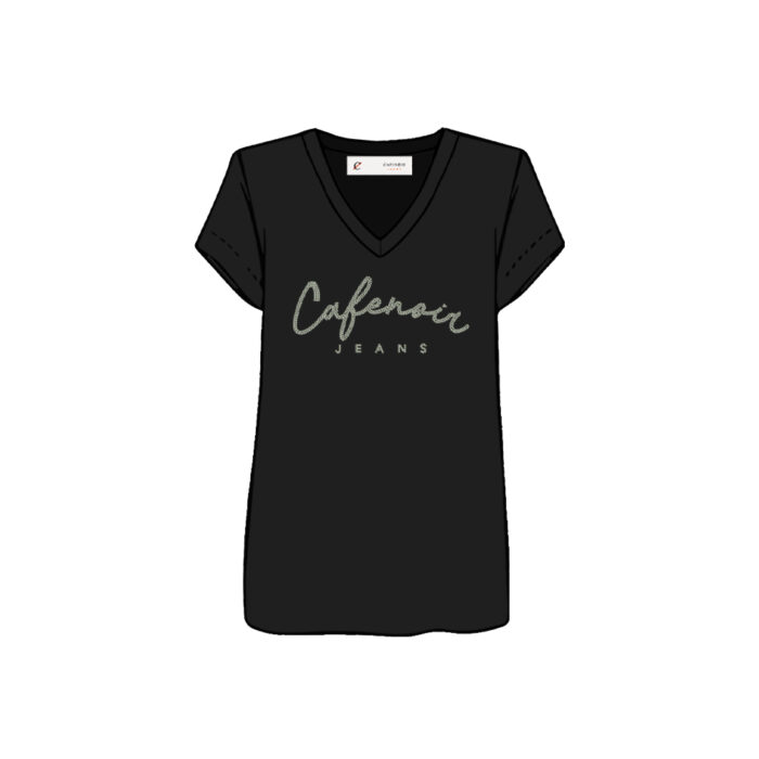 T-shirt scollo a V