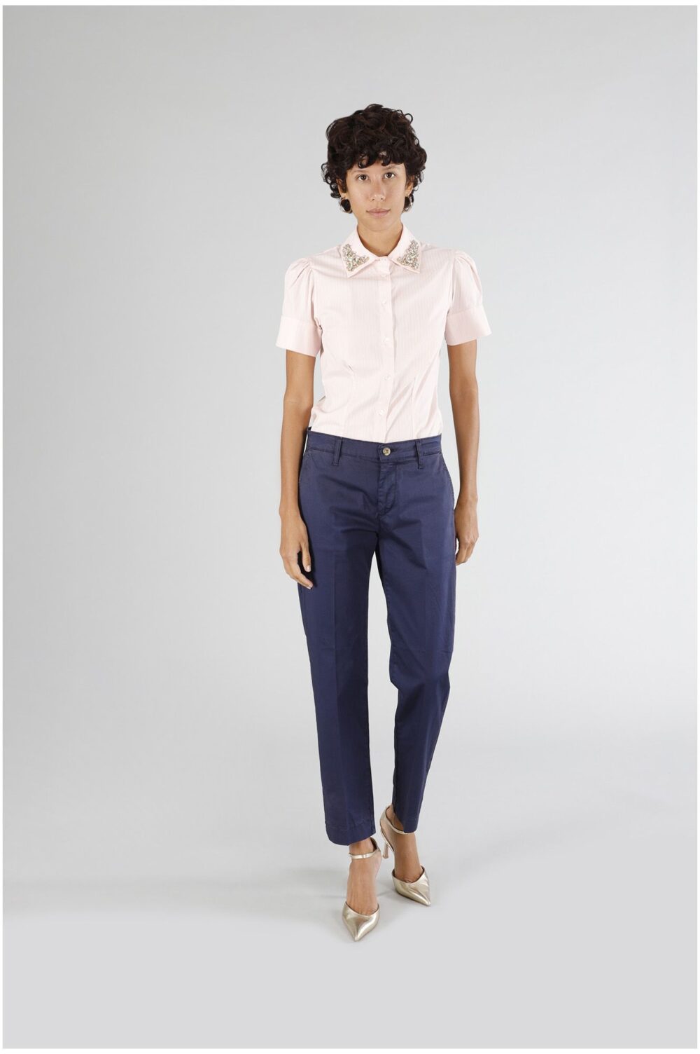 Pantalone sigaretta tinto capo